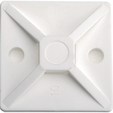 MB5-PA66-NA-C1, Cable tie mount 38 mm x 38 mm Natural - 151-00324, HellermannTyton