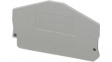 3031704 D-STS 4 End plate, Grey