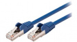 VLCP85121L025 Patch Cable CAT5e SF/UTP 0.25 m Blue
