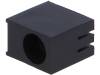 FIX-LED-504, Корпус LED; 5мм; полиамид; угловой; черный; UL94V-2; Кол-во диод:1, FIX&FASTEN