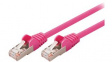 VLCP85121P025 Patch Cable CAT5e SF/UTP 0.25 m Pink