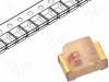 KP-1608SYC LED; SMD; 0603; желтый; 40-80мкд; 1,6x0,8x1,1мм; 120°; 2?2,5В; 20мА