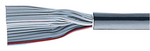 159-2890-971 [100 м], Round Flat Cable Unshielded 64x0.08 mm2, Amphenol