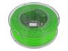 PETG-1.75-BRIGHT GREEN Филамент: PET-G; зеленый (светлый); 1кг; 220-250°C; ±0,05мм