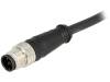 1200061345 805006E03M050, Вилка; M12; PIN:5; "папа"; код A-DeviceNet / CANopen; 5м; провода, Molex