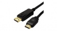 11.99.5787 Video Cable, DisplayPort Plug - HDMI Plug, 3840 x 2160, 3m
