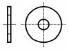 1755811 Шайба; круглая; M5; D=15мм; h=1,2мм; кислотостойкая сталь А4
