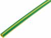 319-00307, Термоусадочная трубка; 3:1; 3мм; L:1м; желто-зеленый; Выс:0,6мм, HellermannTyton