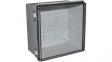 CHDX8-331C X8 Heavy Duty Hinged Enclosure, ABS, Transparent Lid, 300 x 300 x 180 mm, IP66/6