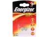 LR43 186, Батарея: щелочная; 1,5В; LR43,R1142; Кол-во бат:2; O11,6x4,2мм, Energizer