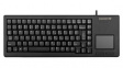 G84-5500LUMPN-2 Compact Keyboard with Built-In 1000dpi Touchpad, ML, PAN Nordic/QWERTY, USB, Bla