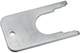 07 0010 001, Mounting key for panel-mount connector, Binder