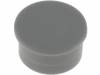 K85 CAPS GREY PLAIN, Заглушка; термопластическая пластмасса; распорным стержнем, Cliff