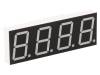 KW4-801AVB, Дисплей: LED; 7-сегментный; 20,4мм; красный; 45?90мкд; анод; 0,8