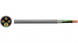 V0304021GR0100M [100 м] Control cable, PVC, YSLYCY, Multicore, Flexible, Shielded, 4 x 1 mm2, Grey, 100 
