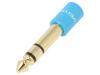 VAB-S01-L Jack 3,5мм гнездо,Jack 6,5мм вилка; Покрытие: позолота