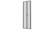 VRA6005 Rack Enclosure Split Door, Perforated, 2pcs, 600mm x 1.86m, Metal, Black