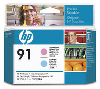 C9462A, Print head&nbsp;&nbsp;91 light magenta light cyan, HP