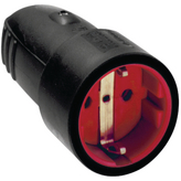 913.174, Mains cable socket Black F (CEE 7/3), Bachmann