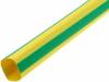 319-01207, Термоусадочная трубка; 3:1; 12мм; L:1м; желто-зеленый; Выс:0,85мм, HellermannTyton
