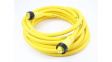 1300100491 Mini-Change A-Size Double-Ended Cordset 3 Poles Male (Straight) to Female (Strai