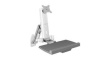 IB-MS600-W Wall Mount Stand with Keyboard Tray, 24, 75x75 / 100x100, 8kg