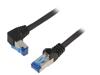 51561, Patch cord; S/FTP; 6a; многопров; Cu; LSZH; черный; 10м; 27AWG, Goobay
