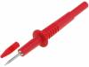 AX-CP-05-R, Измерительный щуп; 10А; красный; Диам.конца:2мм; Длина:103мм, AXIOMET