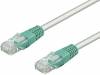 U/UTP6-CCA-CR-075 Patch cord; U/UTP; 6; многопров; CCA; ПВХ; серый; 7,5м