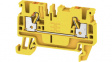1521940000 A2C 2.5 YL terminal block a push-in, 0.5...2.5 mm2 800 vac 24 a yellow