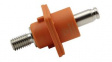 RL9036-101-F1OR Receptacle, Plug, 1 Poles, 70A, Orange