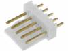 022292051 22-29-2051 AE-6410-05A(501), Гнездо; провод-плата; "папа"; PIN:5; 2,54мм; THT; KK 254; позолота, Molex