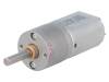 78:1 METAL GEARMOTOR 20DX43L MM 6V DUAL, Двигатель: DC; с редуктором; POLOLU 20D; 6ВDC; 3,2А; Ось: D профиль, POLOLU