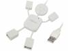 UA0071, Hub USB; USB 2.0; PnP; Кол-во портов:4; 480Мбит/с, LOGILINK