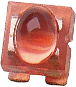 ALMD-LG36-WZ002, SMD LED red 2.8...3.8 V SMD, Broadcom (Avago)