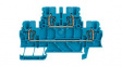 1791110000 Multi Tier Modular Terminal, 500V, 17.5A, 4 Poles, 1.5mm, Tension Clamp, Blue