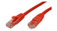21.99.1071 CAT6 Unshielded Patch Cable, RJ45, UTP, 7m, Red