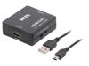 DSC-HDMI-CVBS-001 Конвертер; Характеристики: Full HD; Вых: гнездо RCA x3