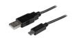 USBAUB3MBK Charging Cable USB-A Plug - USB Micro-B Plug 3m USB 2.0 Black