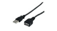 USBEXTAA10BK Extension Cable USB-A Plug - USB-A Socket 3m USB 2.0 Black