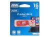 UFR2-0160R0R11, Pendrive; USB 2.0; 16GB; smell of strawberries; red; Read:20MB/s, GOODRAM