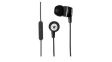 HA110-BLK-12EB Headphones, In-Ear, Stereo Jack Plug 3.5 mm, Black