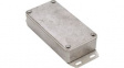 1590LF Diecast Enclosure With PCB Guides and Flanged Base, Aluminium, 50 x 101 x 25 mm
