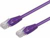 U/UTP5-CCA-500VI Patch cord; U/UTP; 5e; многопров; CCA; ПВХ; фиолетовый; 50м