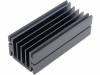 SK68-100SA Радиатор: штампованный; TO220; черный; L:100мм; W:46мм; H:33мм