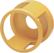 61-9965, Защитный воротник; 61; Корпус: желтый; Мат-л: алюминий, EAO