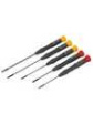 T4880X/5 Screwdriver Set, Slotted/Phillips, 5 Pieces