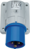 261, CEE surface mounted device plug blue 16 A/230 VAC, Bals