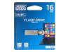 UUN2-0160S0R11, Флешка; USB 2.0; 16ГБ; серебристый; Считывание:20МБ/с, GOODRAM