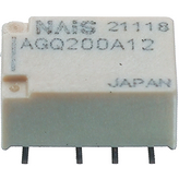 AGQ200A4HZ, Signal Relay 4.5 VDC 145 Ohm 140 mW SMD, Panasonic
